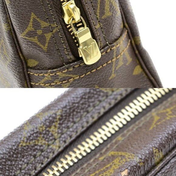 LOUIS VUITTON Trousse Toilette 28 Clutch Hand Bag Monogram Brown M47522 30ED703 - Picture 8 of 16